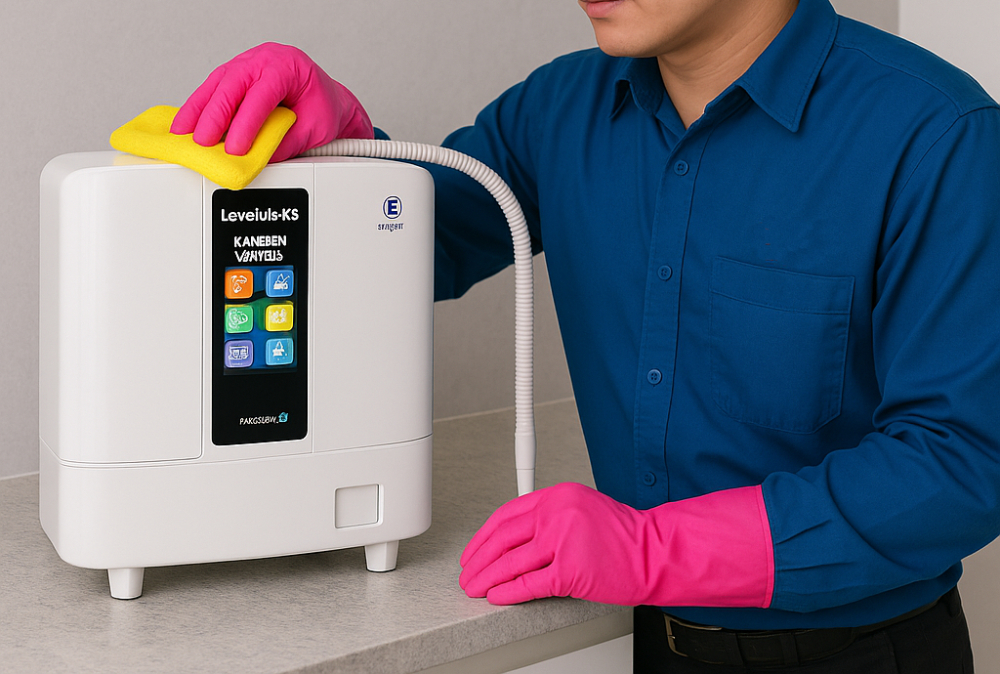 vệ sinh máy lọc nước kangen K8 hiephongjapan.vn