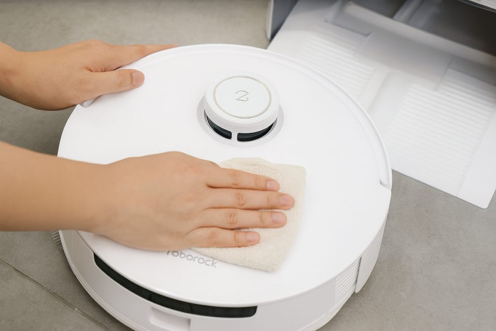 Cách vệ sinh Robot hút bụi lau nhà Roborock hiệu quả