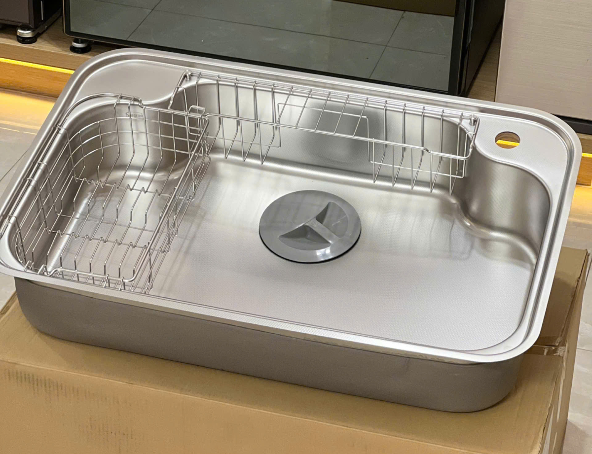 Chậu rửa bát Shigeru IB DK FS NE chính hãng