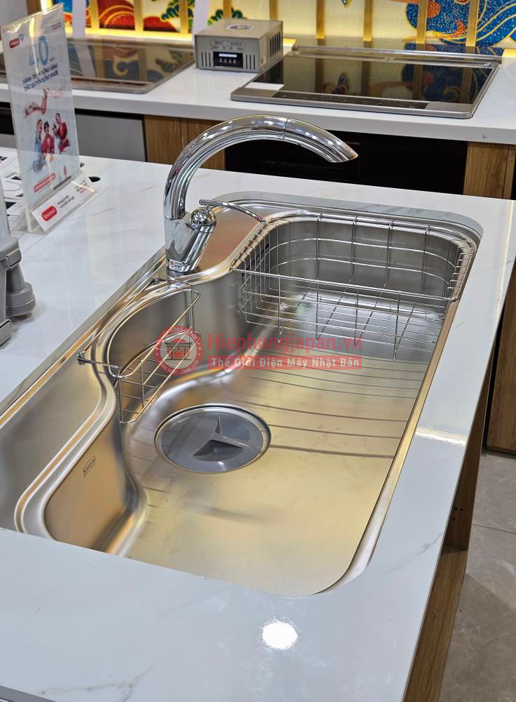 Chậu rửa chén bát nội địa Nhật Shigeru FCJ-K FS NE