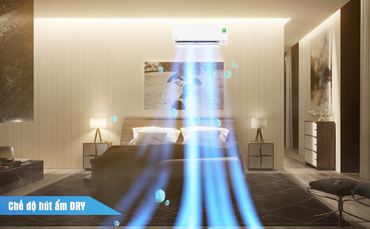 Panasonic CS-283DFL co che do hut am