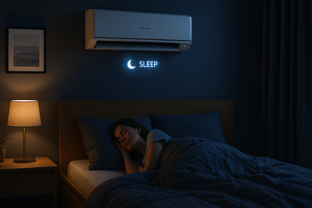 chế độ sleep trên điều hòa panasonic là gì?