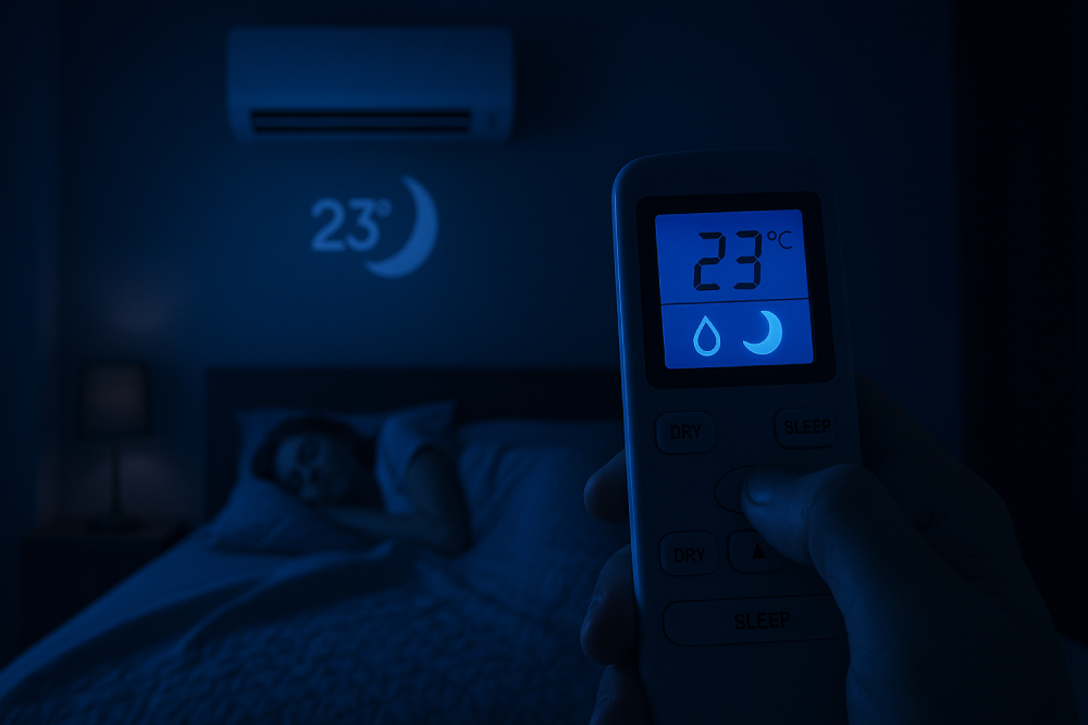 chế độ ngủ thông minh trên điều hoà Nhật