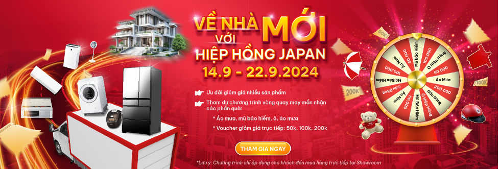 chuong trinh khuyen mai khai truong showroom hiep hong japan