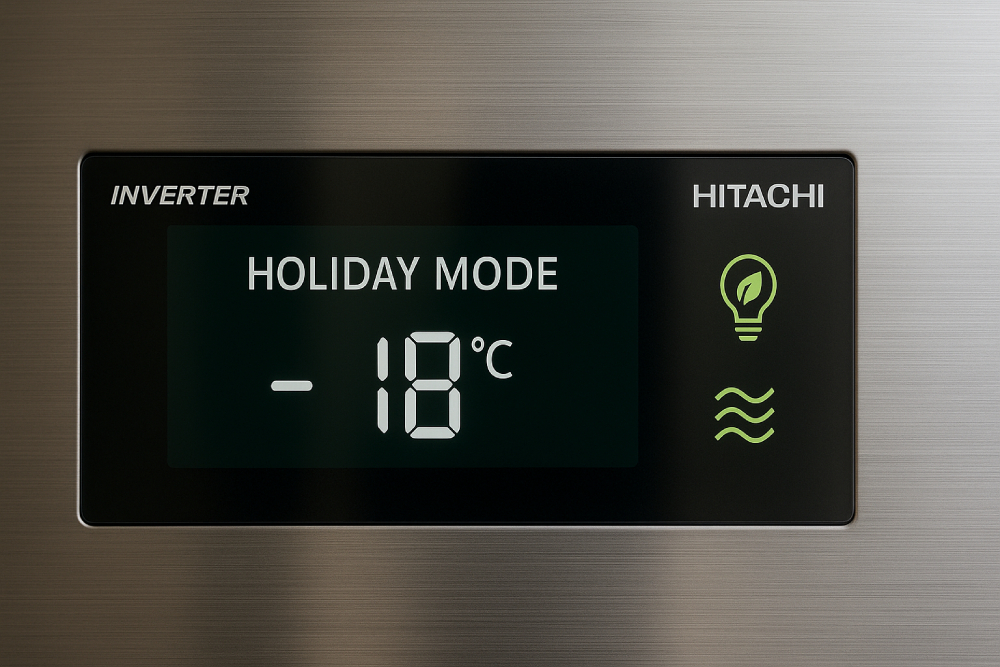Chế độ Holiday Mode trên tủ lạnh Inverter giúp tiết kiệm điện khi không sử dụng