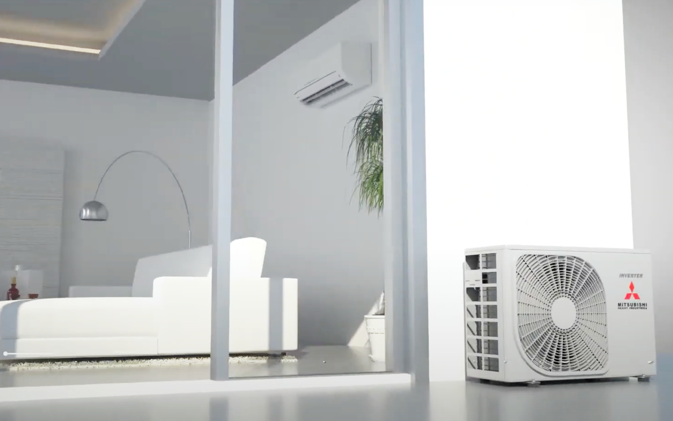 công nghệ DC PAM Inverter trên điều hoà Mitsubishi