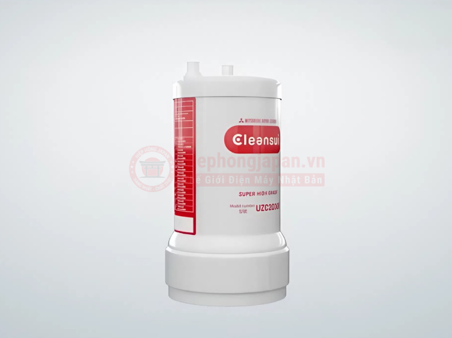 Ứng dụng của màng lọc sợi rỗng vào máy lọc nước Mitsubishi Cleansui