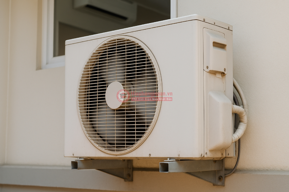 cục nóng lúc chạy lúc không