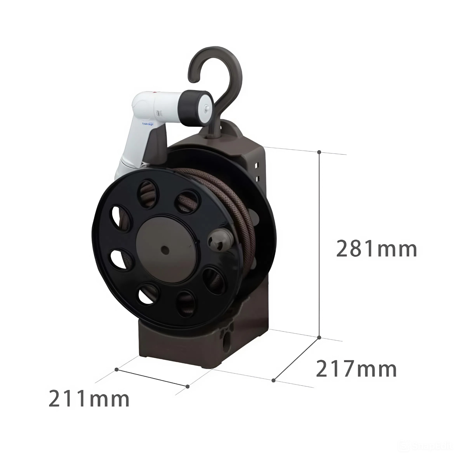 kích thước của Bộ cuộn vòi tưới cây Takagi R1410BR