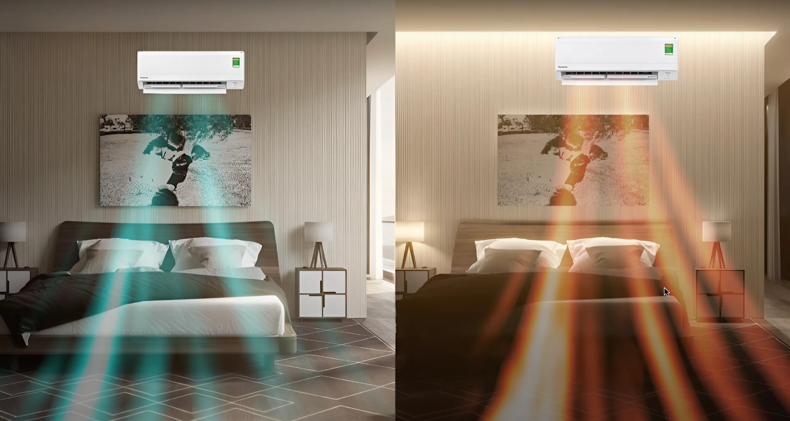 uu diem cua dieu hoa noi dia nhat la 2 chieu