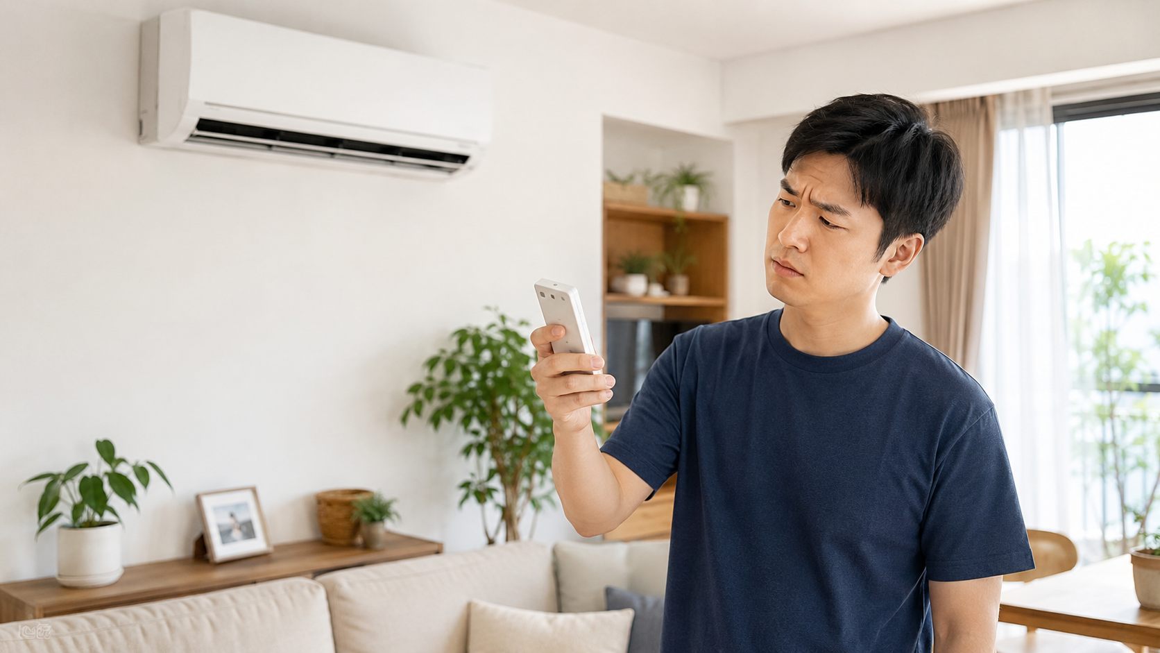 Điều hoà không nhận điều khiển