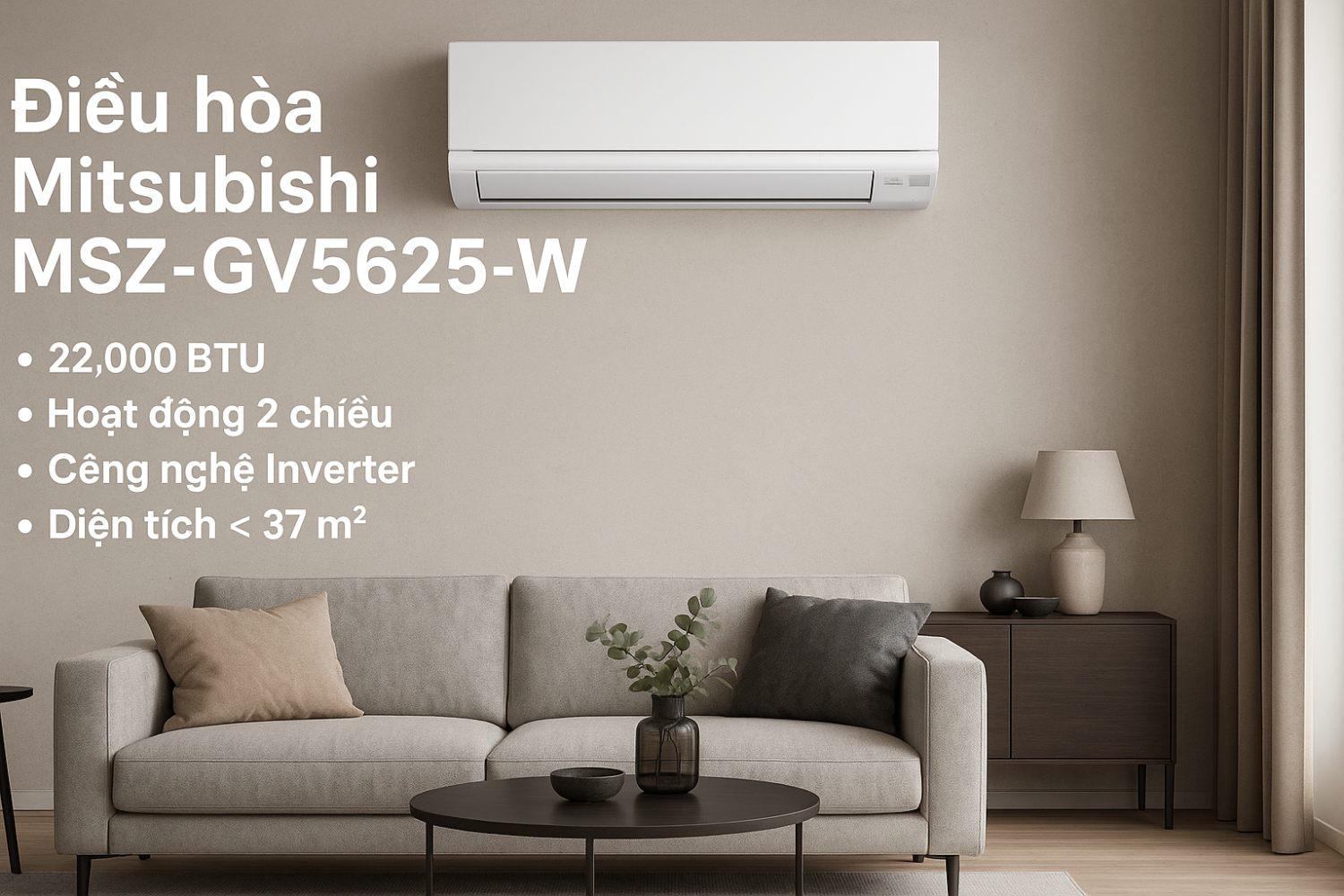 Tính năng nổi bật nhất của điều hòa Mitsubishi MSZ-GV5625-W nội địa Nhật Bản