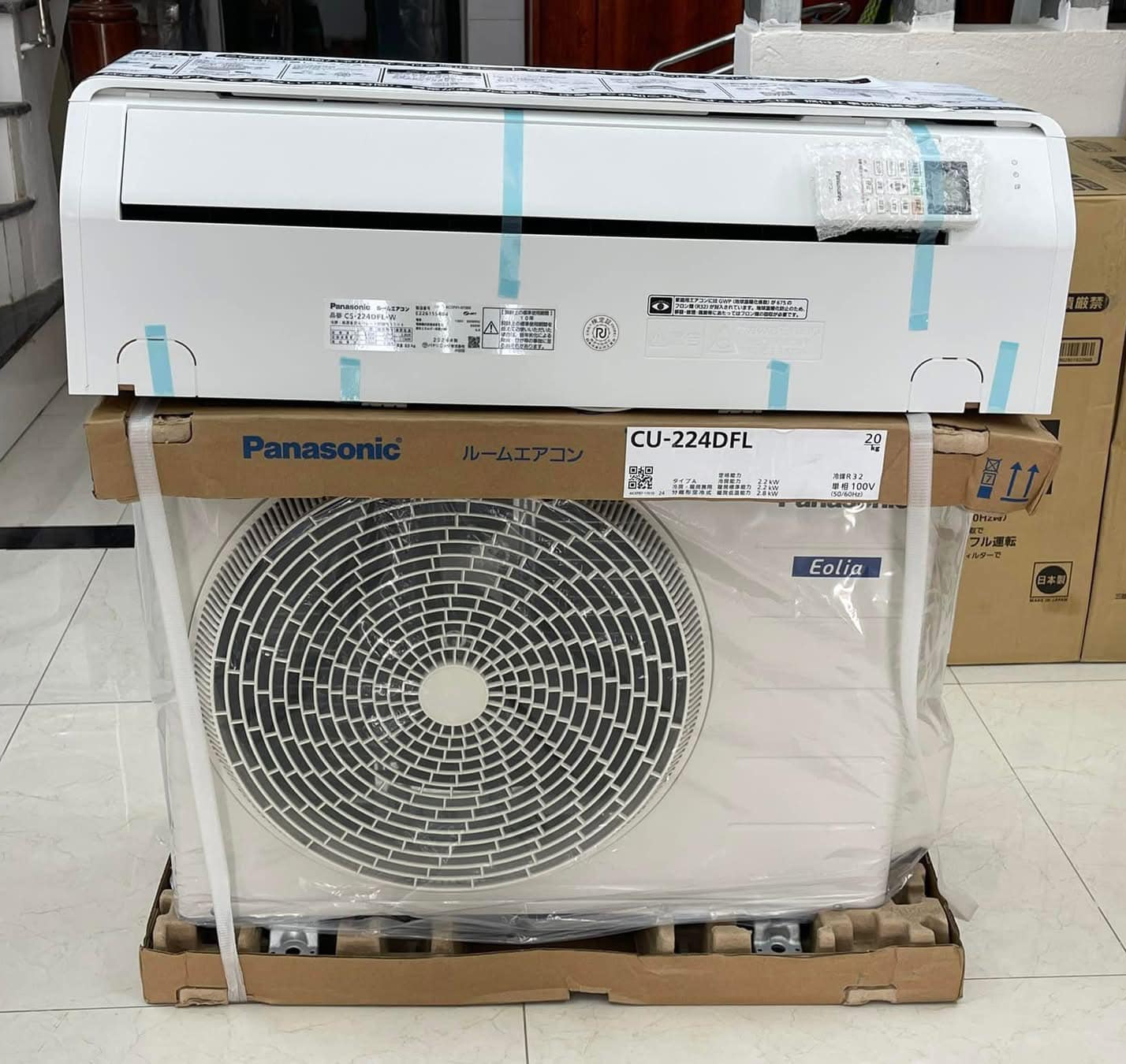 dieu hoa Panasonic CS-224DFL hiephongjapan.vn