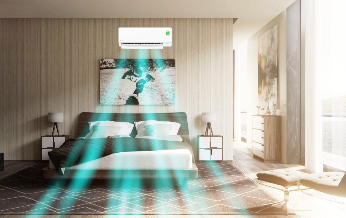 dieu hoa Panasonic CS-283DFL co thiet ke sang trong