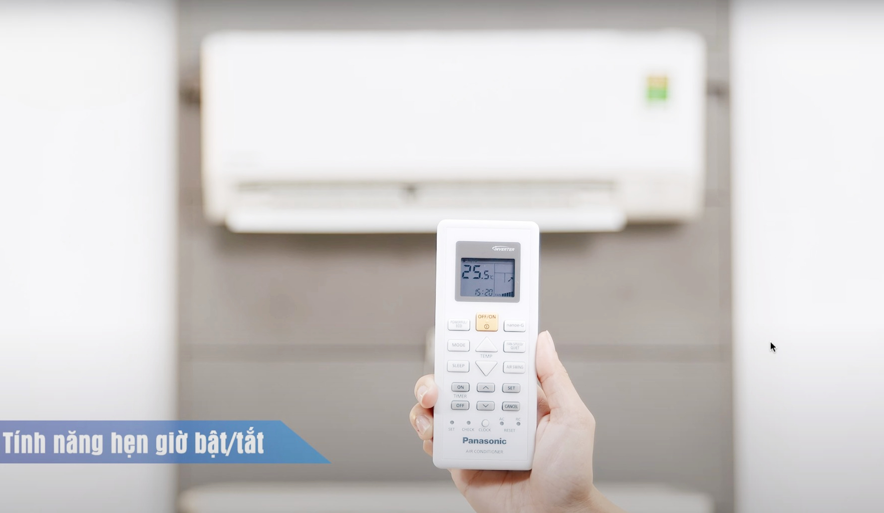 Panasonic CS-283DFL co dieu khien tu xa