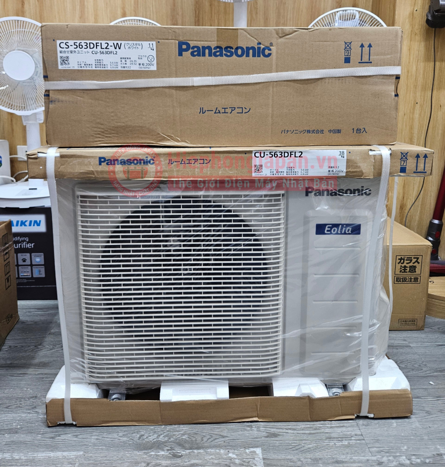 dan nong dieu hoa Panasonic CS-563DFL2-W