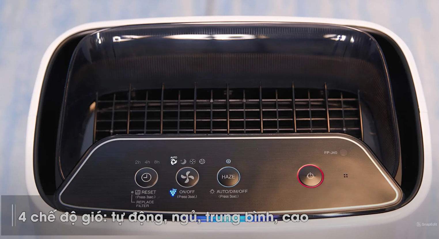 hdsd may loc khong khi sharp dung cach