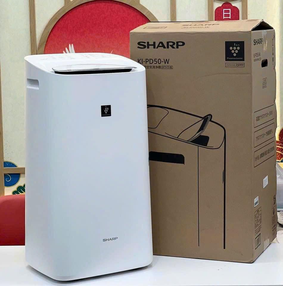 hdsd may loc khong khi bù ẩm Sharp KI-PD50