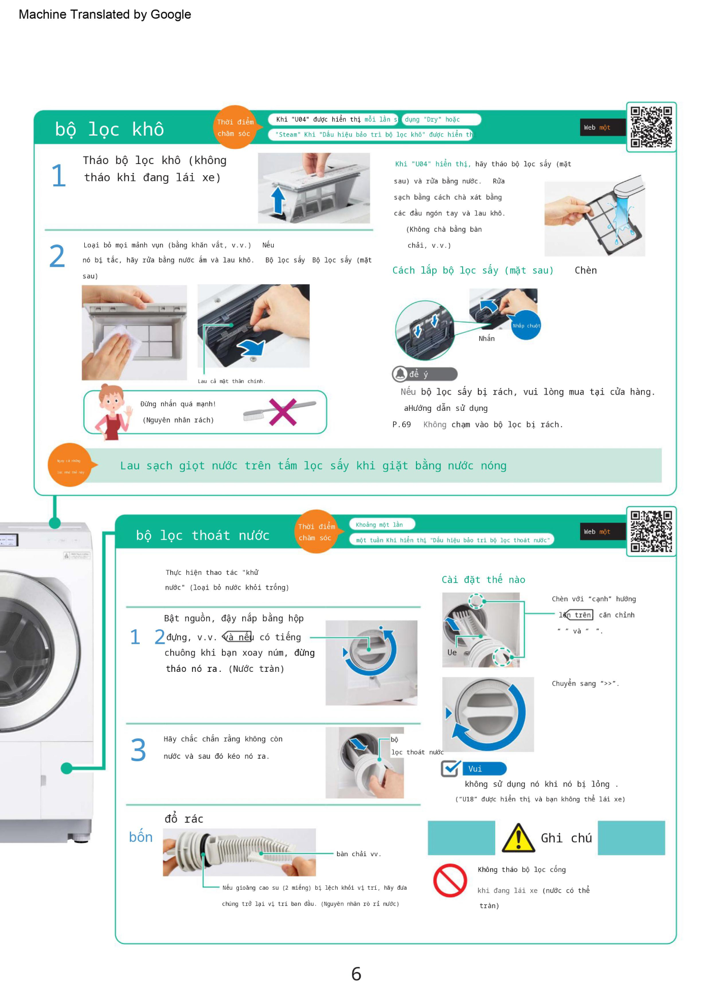 bo loc kho hdsd Panasonic NA-LX129BL