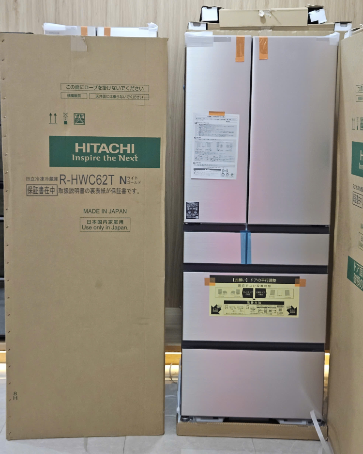 tu lanh Hitachi R-HWC62T hiephongjapan.vn