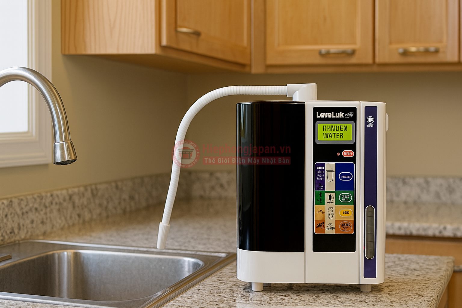 lắp đặt Máy lọc nước ion kiềm Kangen Leveluk SD501 đúng vị trí