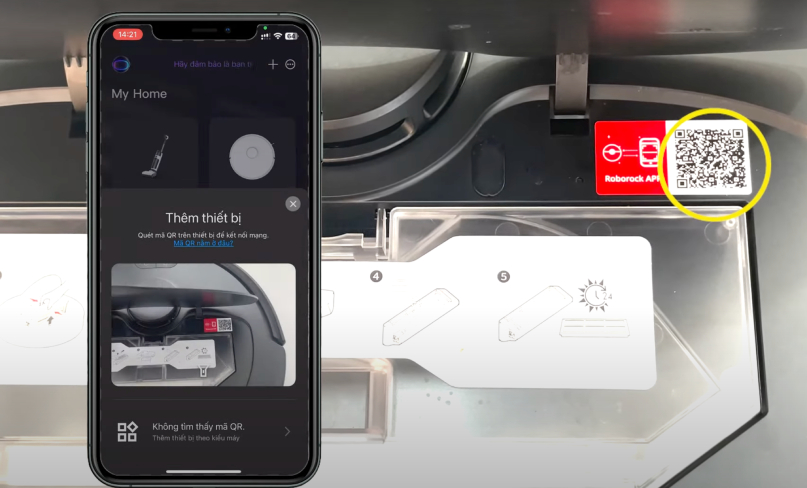 kết nối với điện thoại thông minh