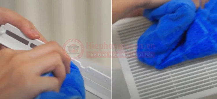 lau sach bang vai kho