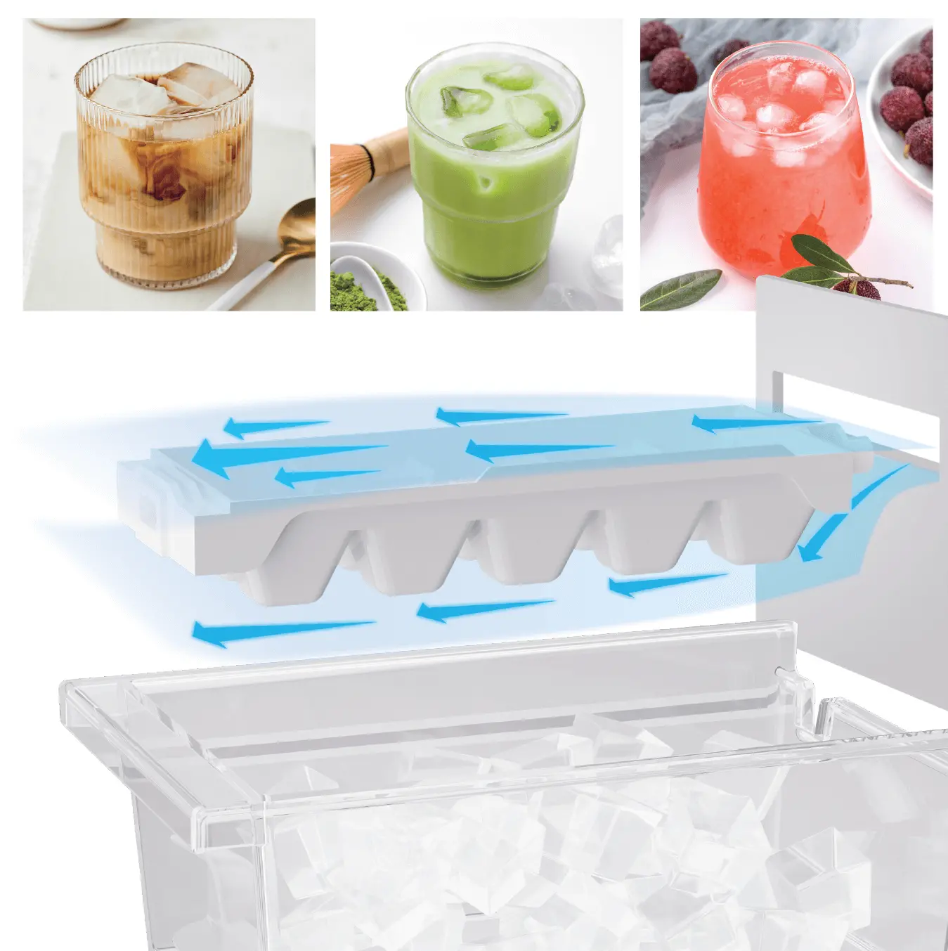 Làm đá tự động trong 60 phút