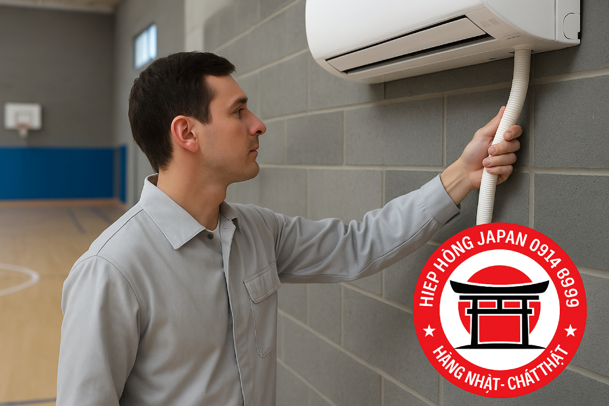 lắp đặt điều hoà sai kỹ thuật