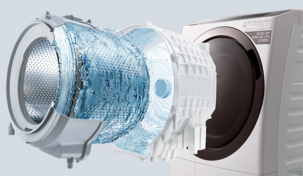 long giat cua may giat hitachi bd sg100gl w