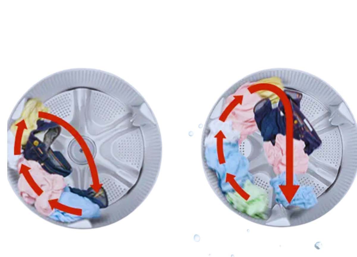 Lồng giặt Big Drum của Hitachi BD-SV120KL