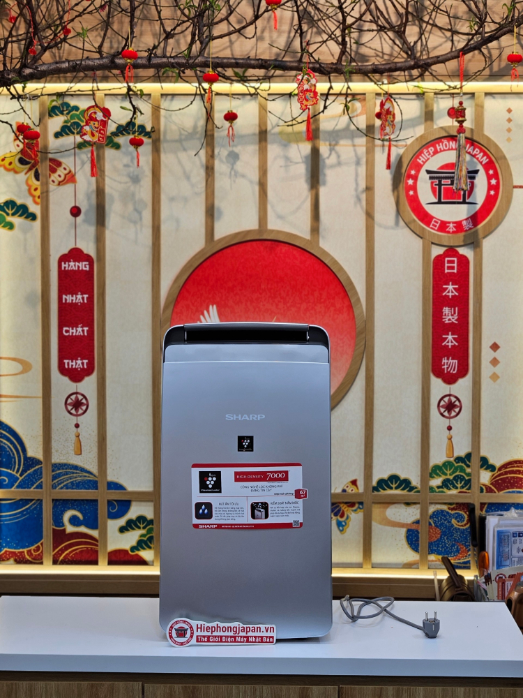 may hut am loc khong khi Sharp J27FV