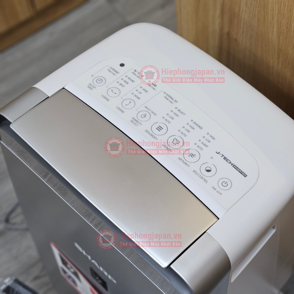 Sharp J27FV cai dat che do nhu mong muon