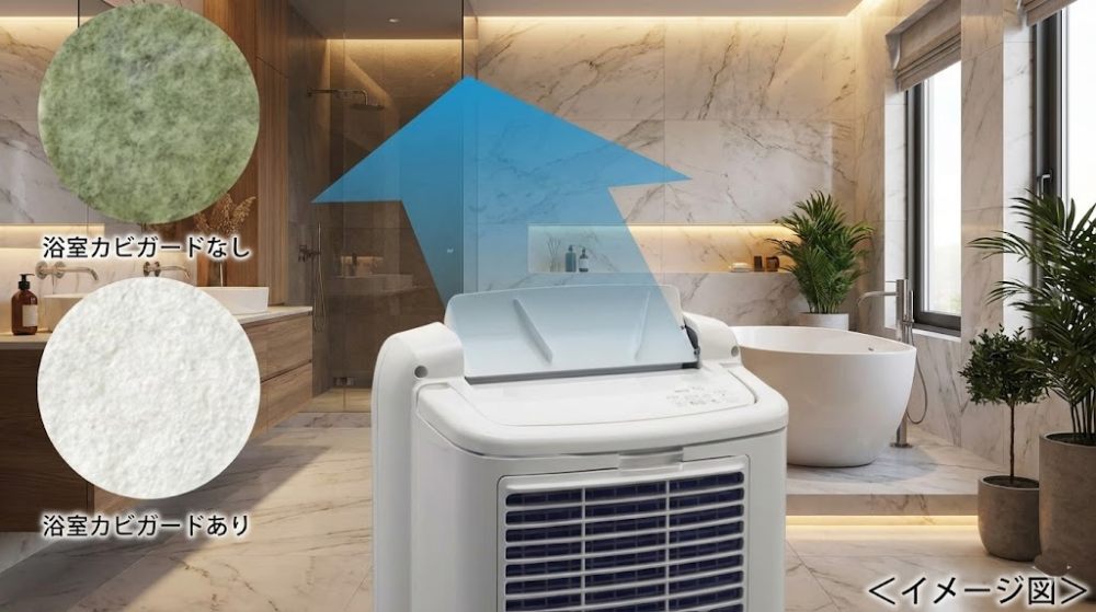 Hút ẩm phòng tắm, ngăn ngừa nấm mốc triệt để