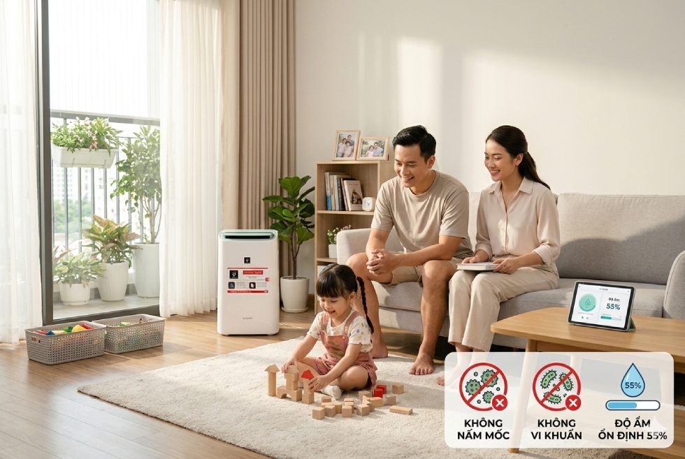 Hạn chế nấm mốc và vi khuẩn