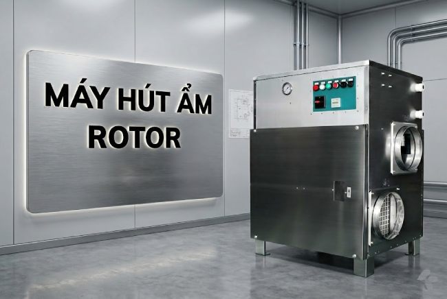 Máy hút ẩm rotor là gì