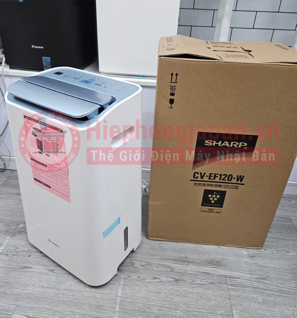 may hut am loc khong khi Sharp CV-EF120