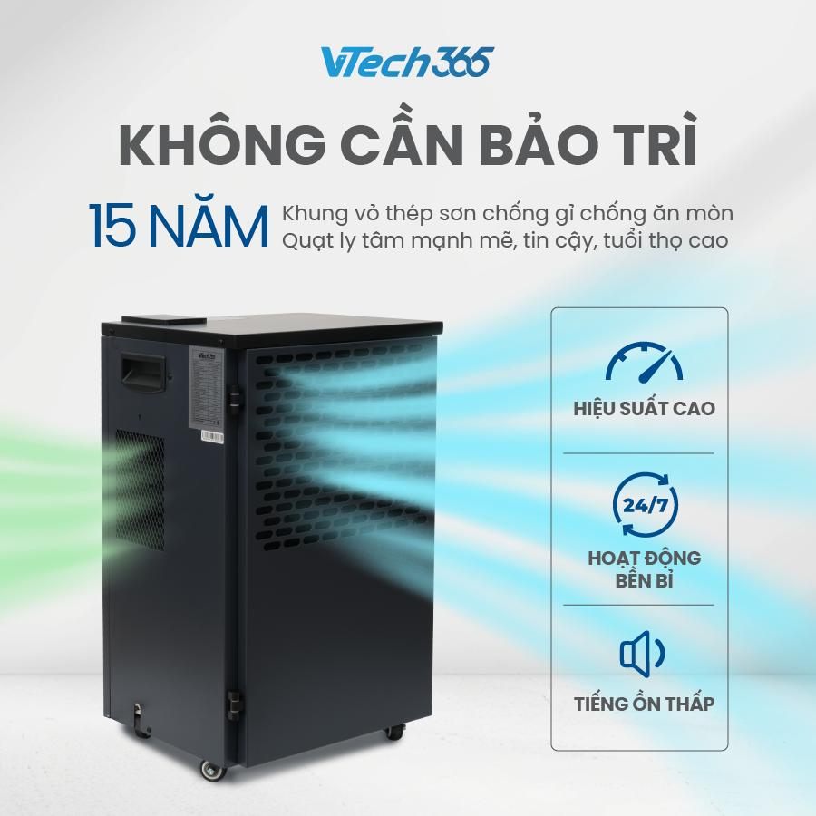 Lưu ý khi sử dụng máy hút ẩm VTech365 VT-HA600-CN