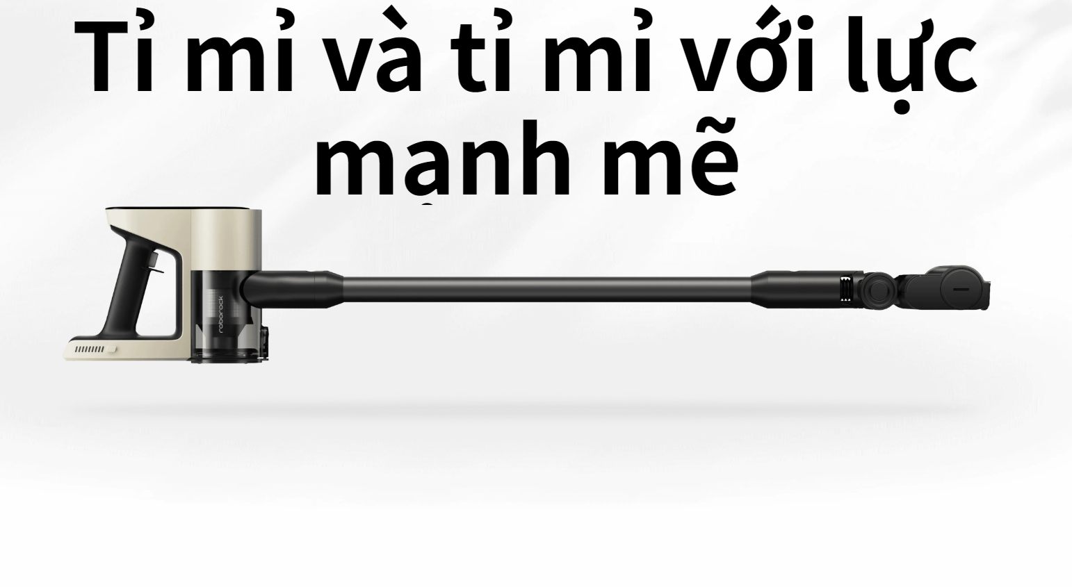 tỉ mỉ với lực hút mạnh mẽ Roborock H5