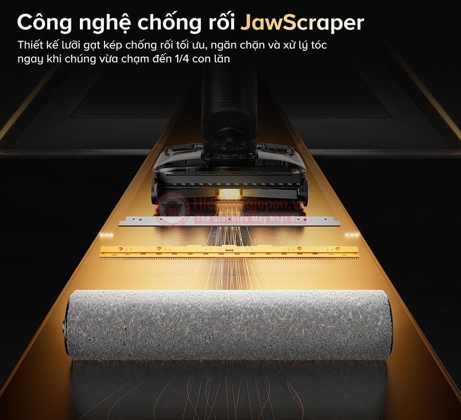 Xử lý tóc rối hiệu quả với Jaw Scraper