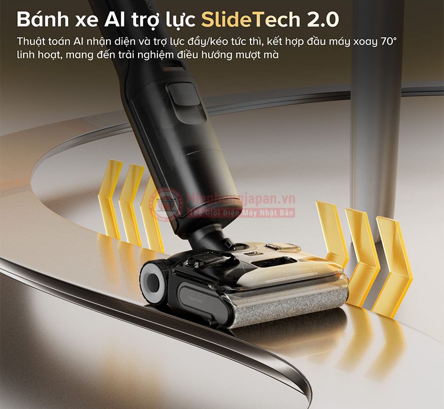 Bánh xe AI SlideTech 2.0 – Di chuyển nhẹ như không