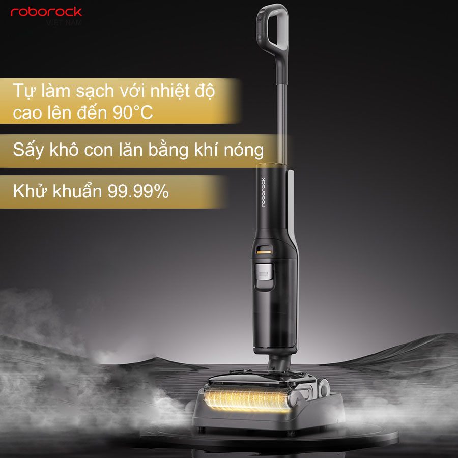 Tự làm sạch bằng nước nóng 90°C & sấy khô yên tĩnh