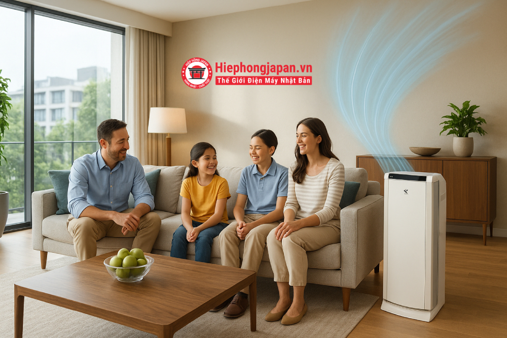 máy lọc không khí Daikin ACEF12X cho không gian thoáng mát sạch sẽ