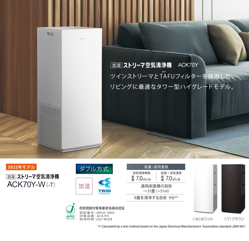 Daikin ACK70Y-W