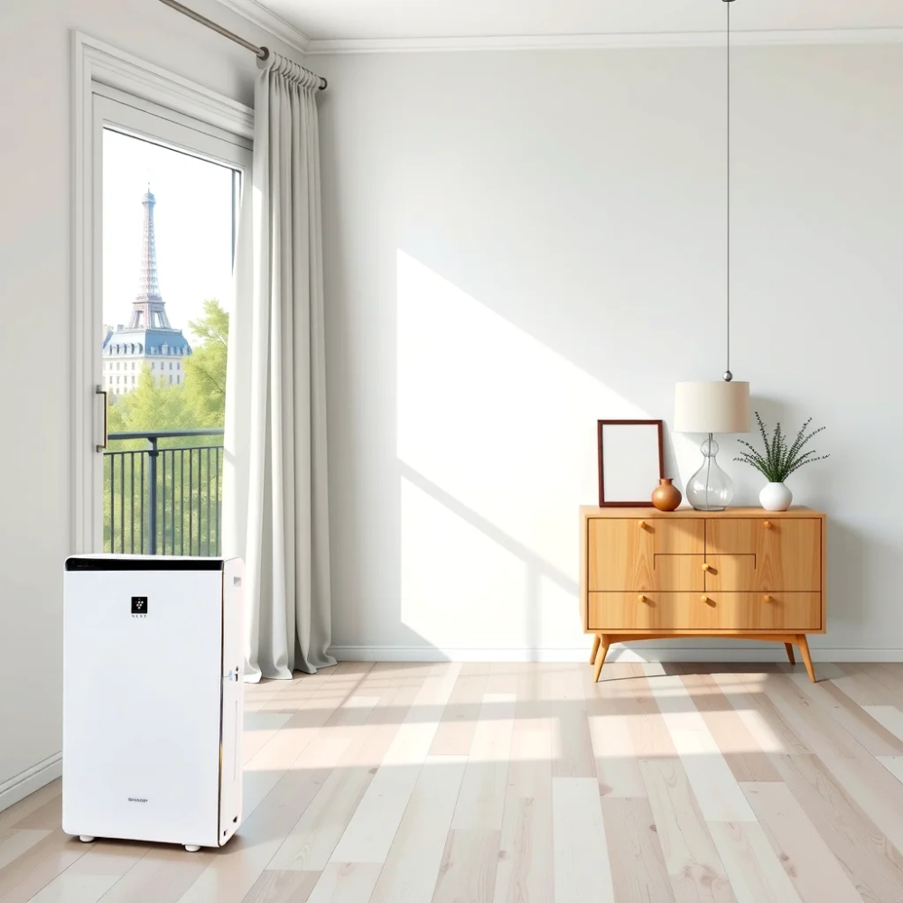 may loc khong khi noi dia nhat Sharp KI-RX100-W