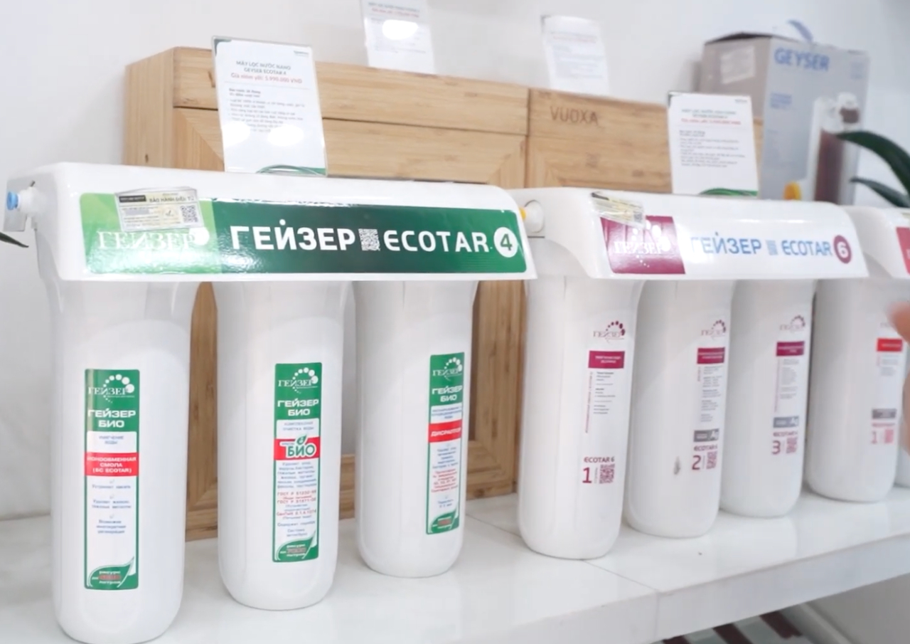 Máy lọc nước Geyser Ecotar 4 có tốt không?