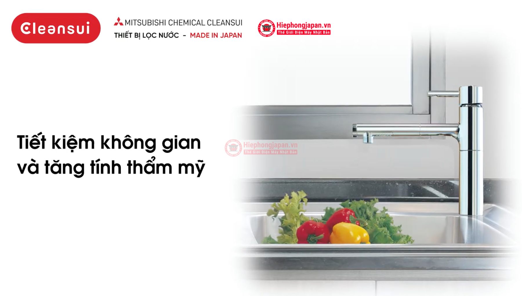 Lợi ích sử dụng thiết bị lọc nước Mitsubishi Cleansui EU202