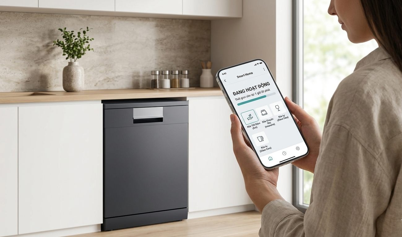 Điều khiển từ xa qua ứng dụng TSmartLife