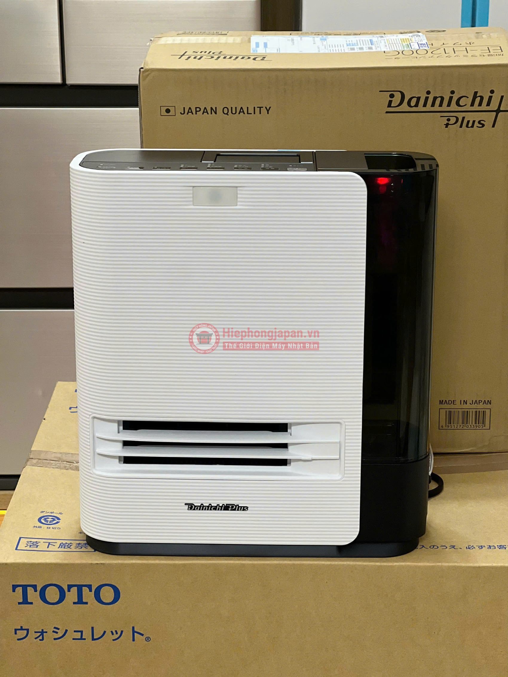 Thiết bị sưởi gốm Dainichi EF-H1200G-W nội địa Nhật Bản