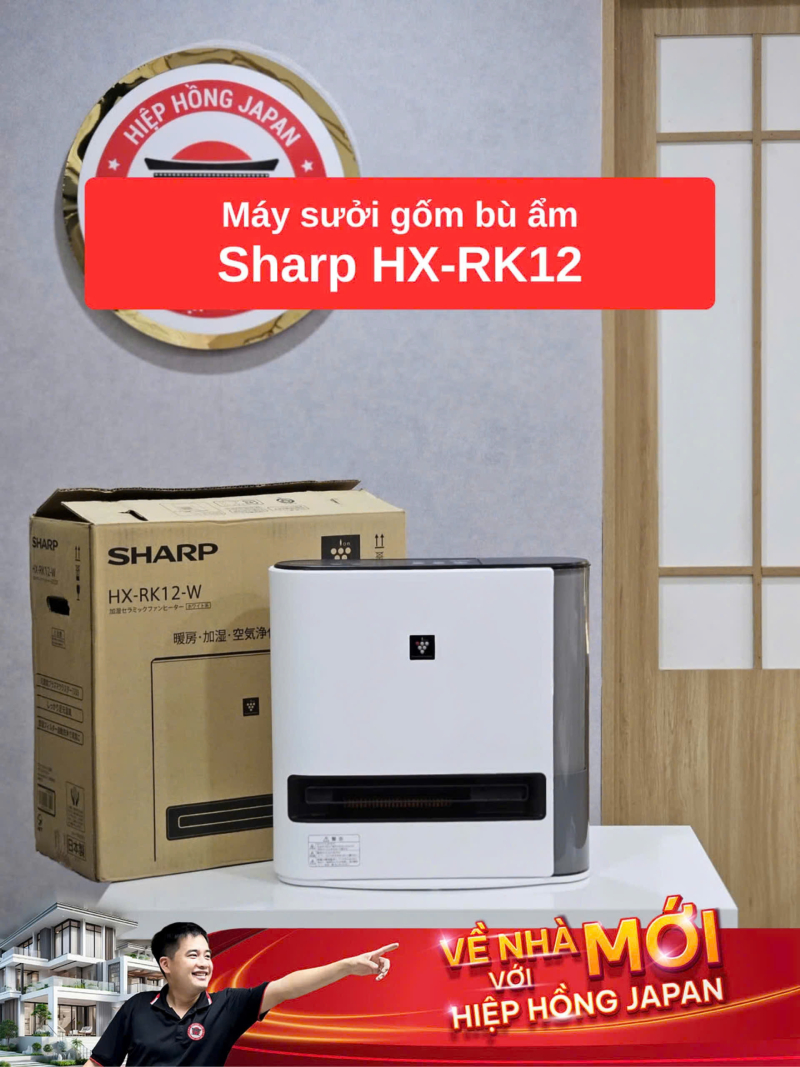 may suoi gom sharp hx-rk12